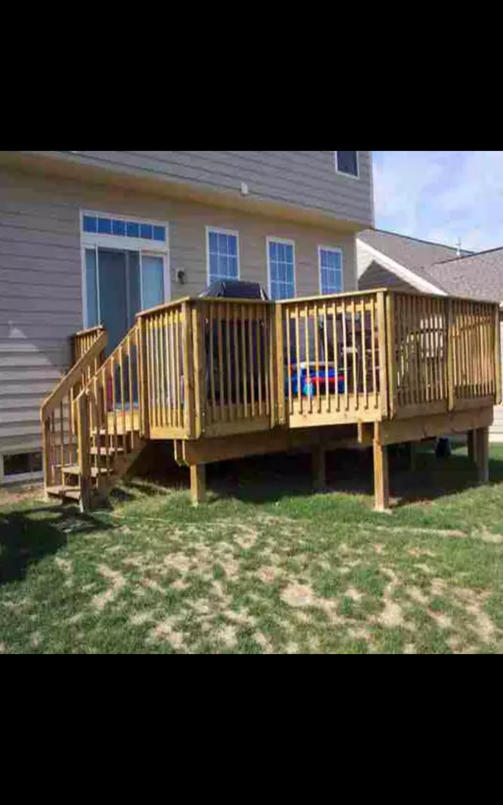 Pressure-Treated Family Deck
