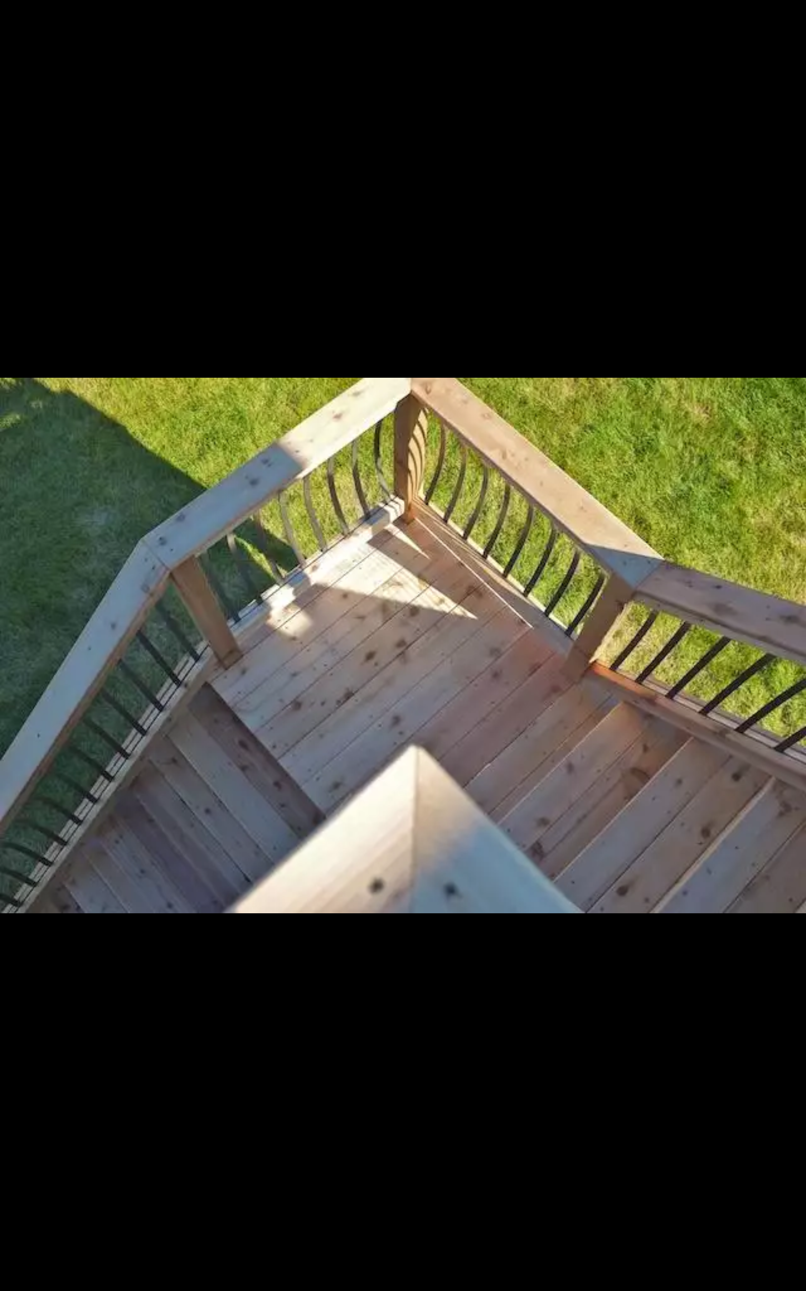 Freshly Finished Deck Surface