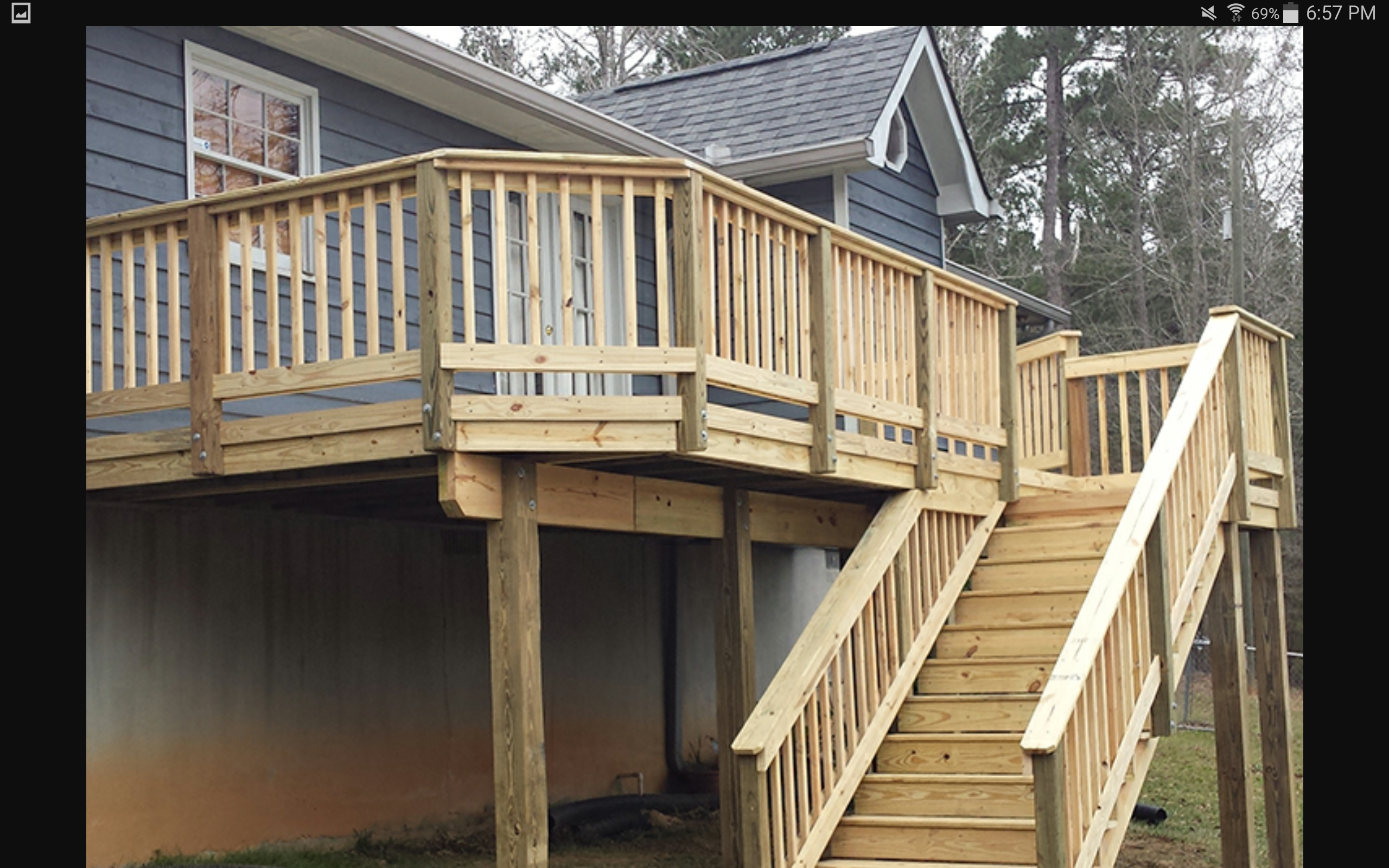 Elevated Deck and Stair Package