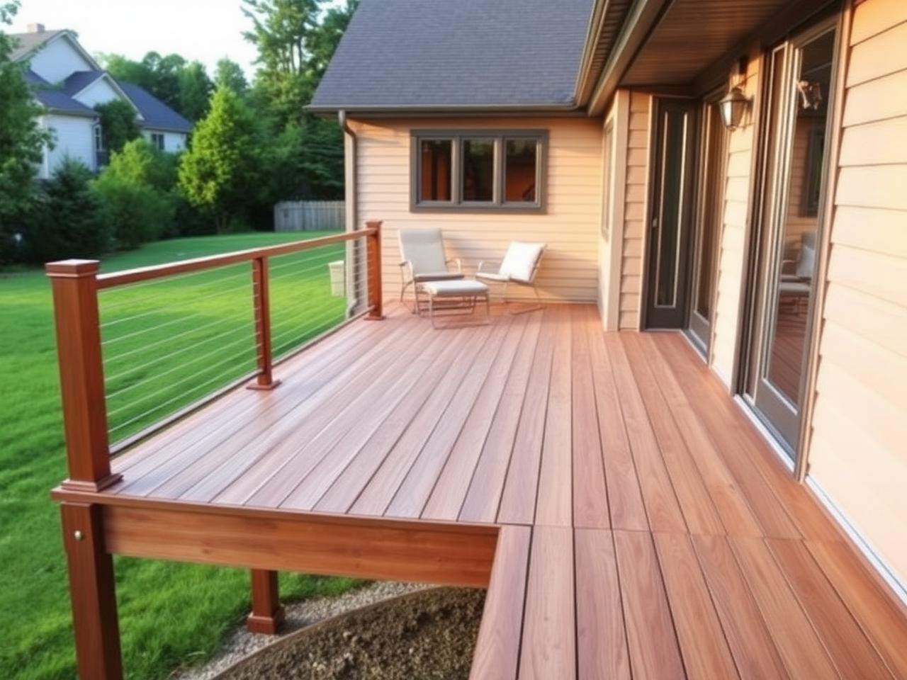 Pressure-Treated Wood Decks