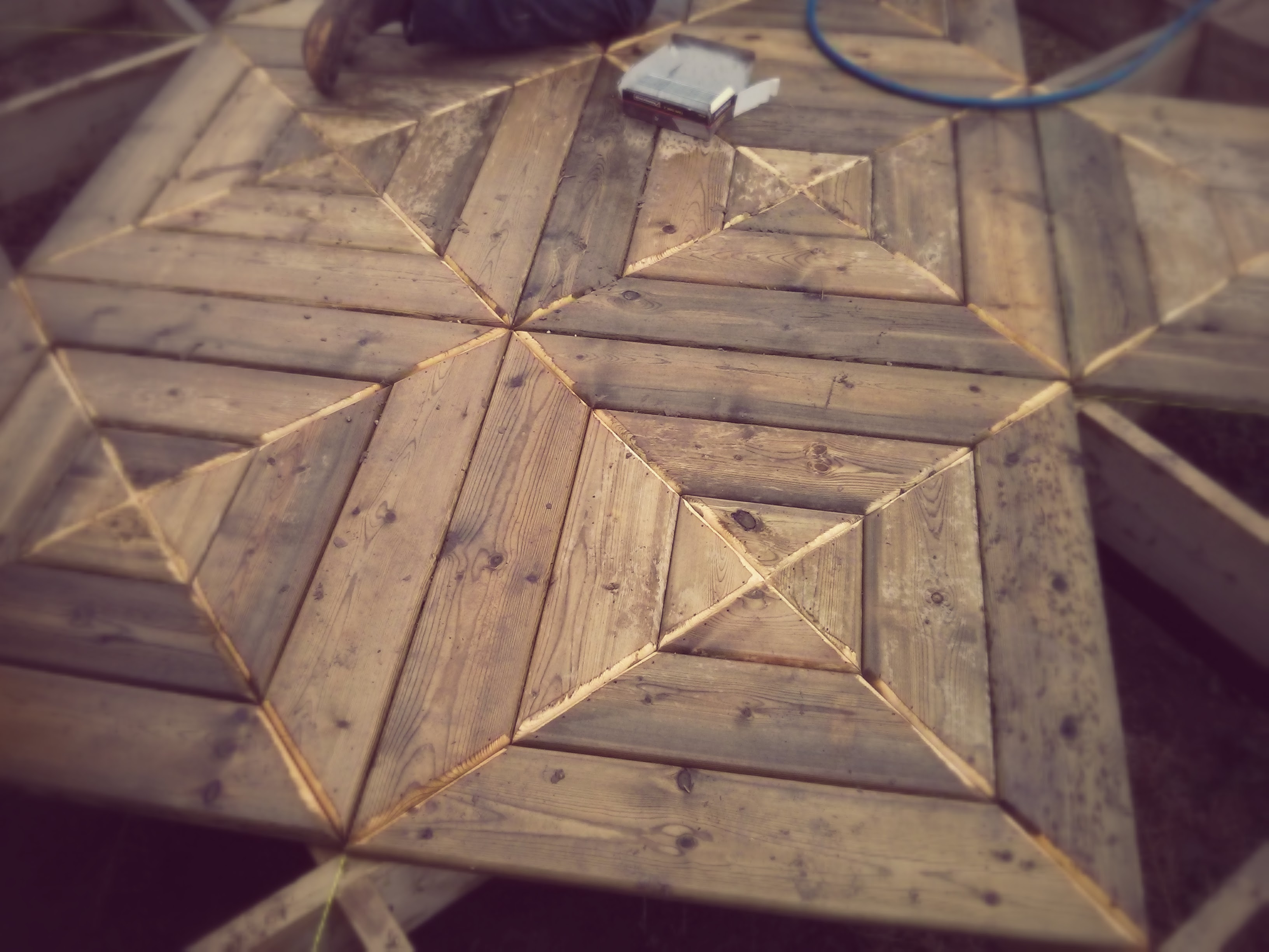 Underside of the Diamond Deck