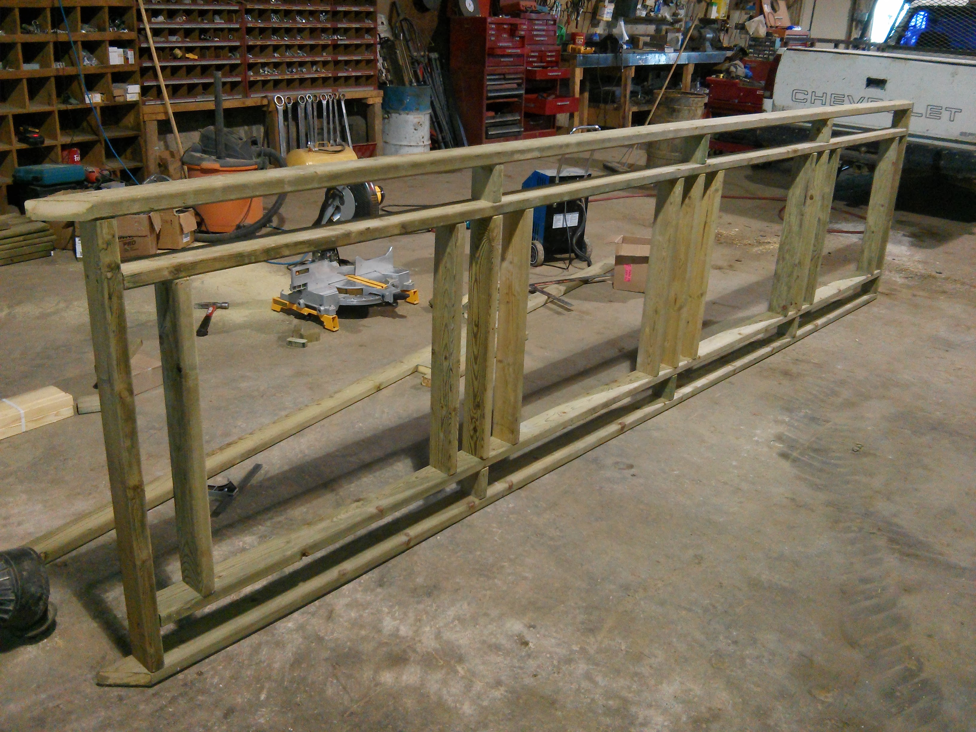 Stairs and Railings Taking Shape