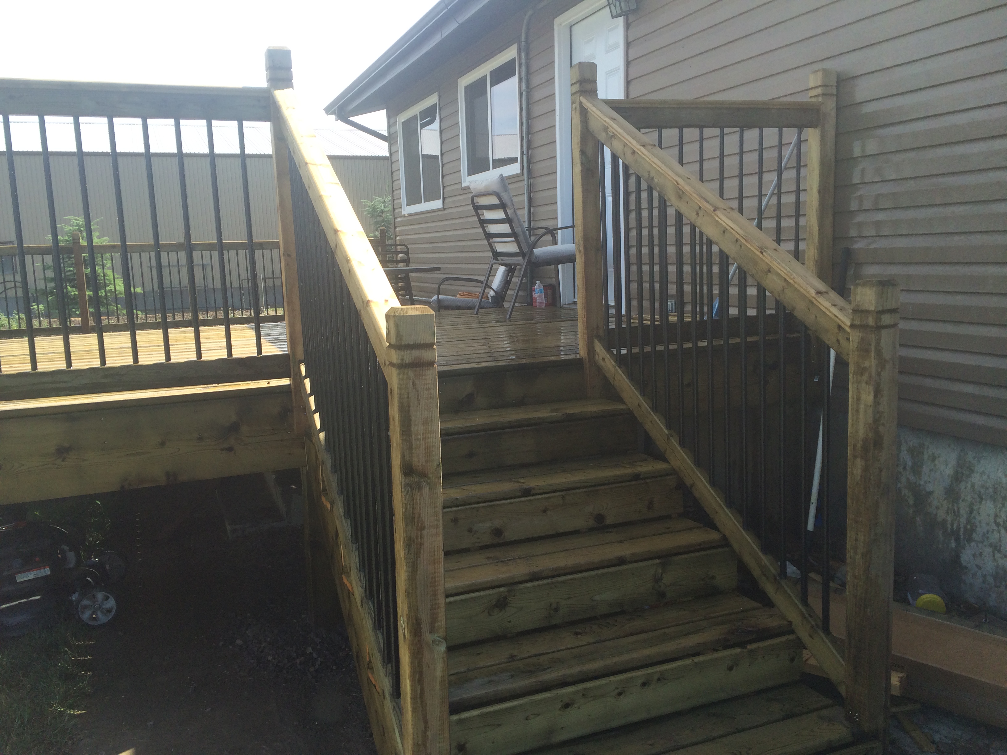 Lower Deck with Open Farm View