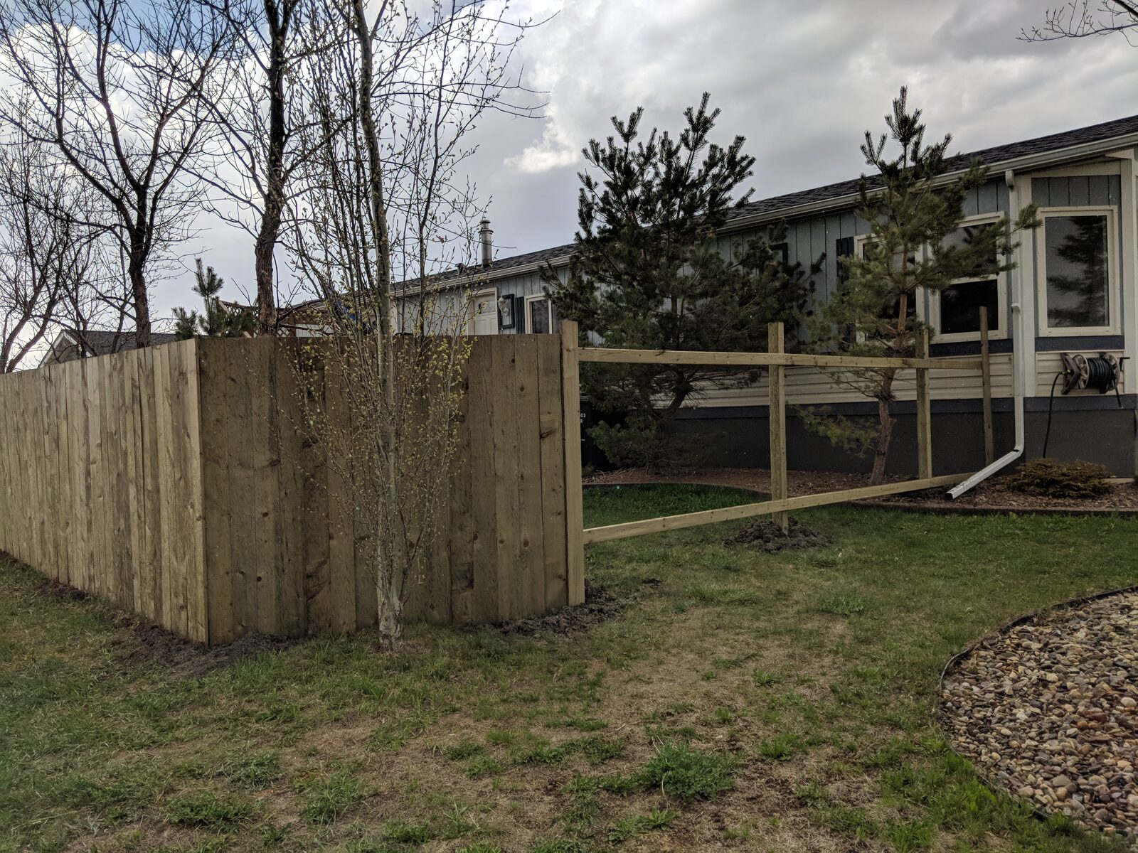 Walk-Through Gate Framed In