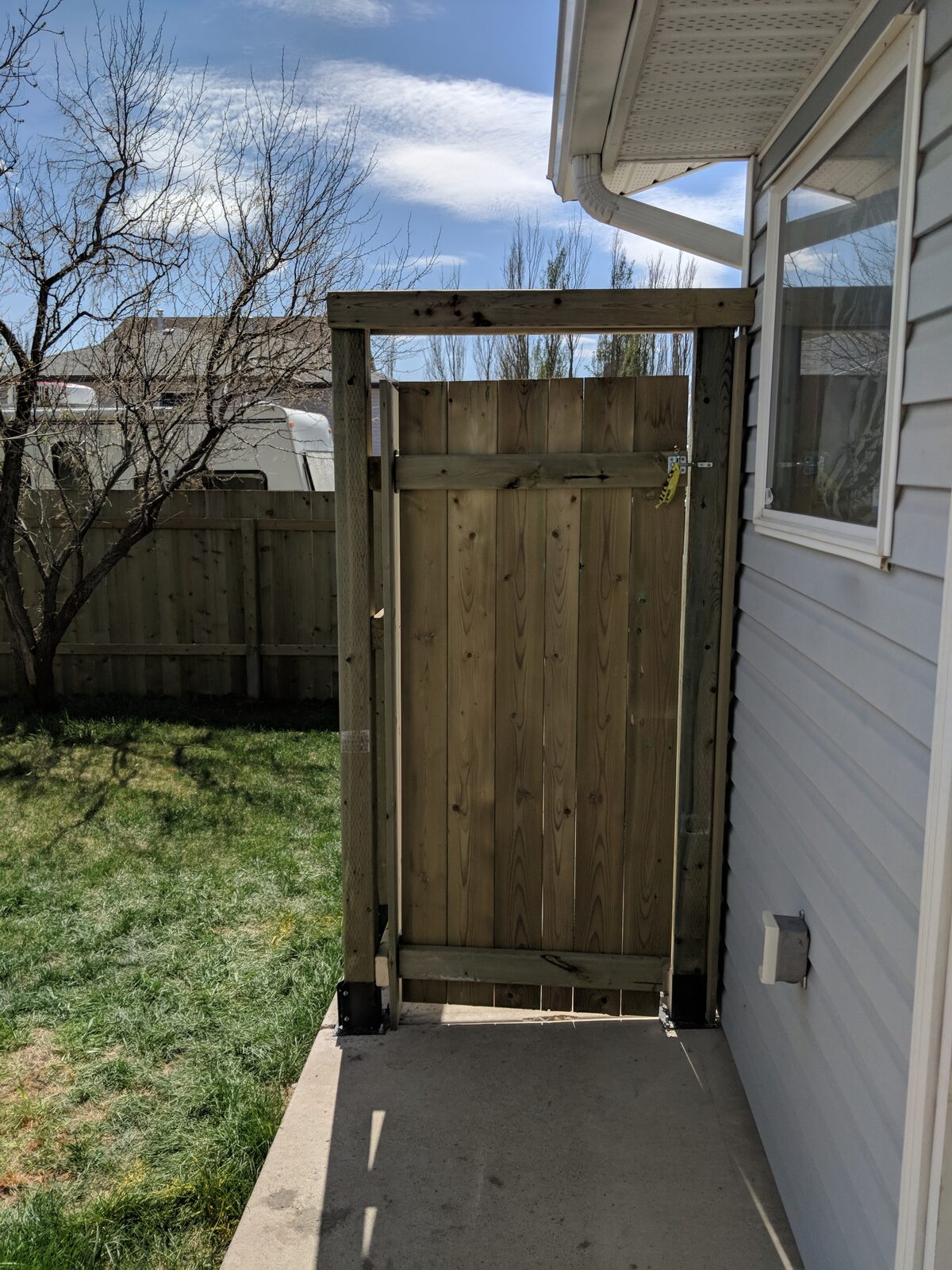 Long Run Along the Driveway