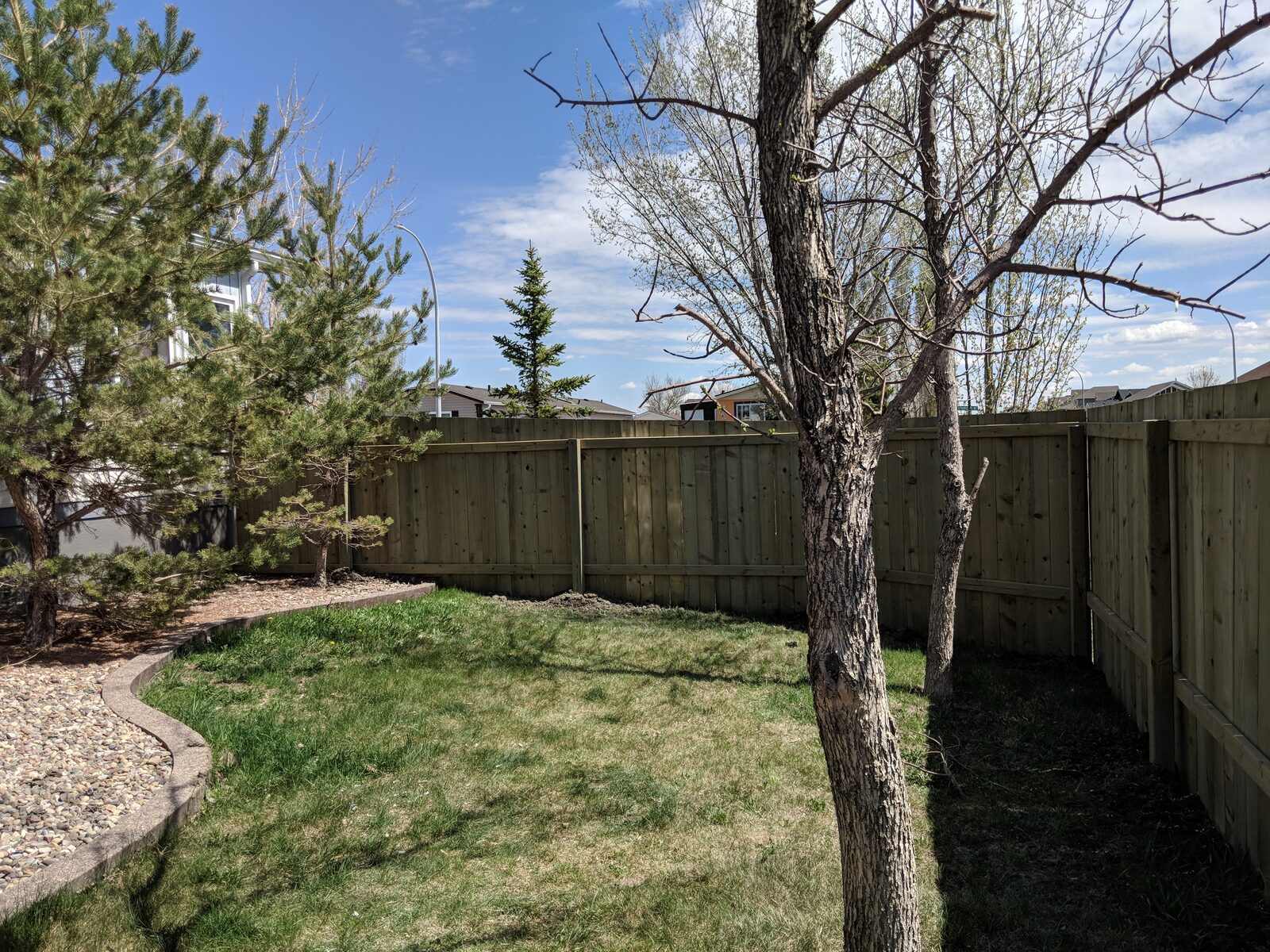 Wraparound to the Back Yard