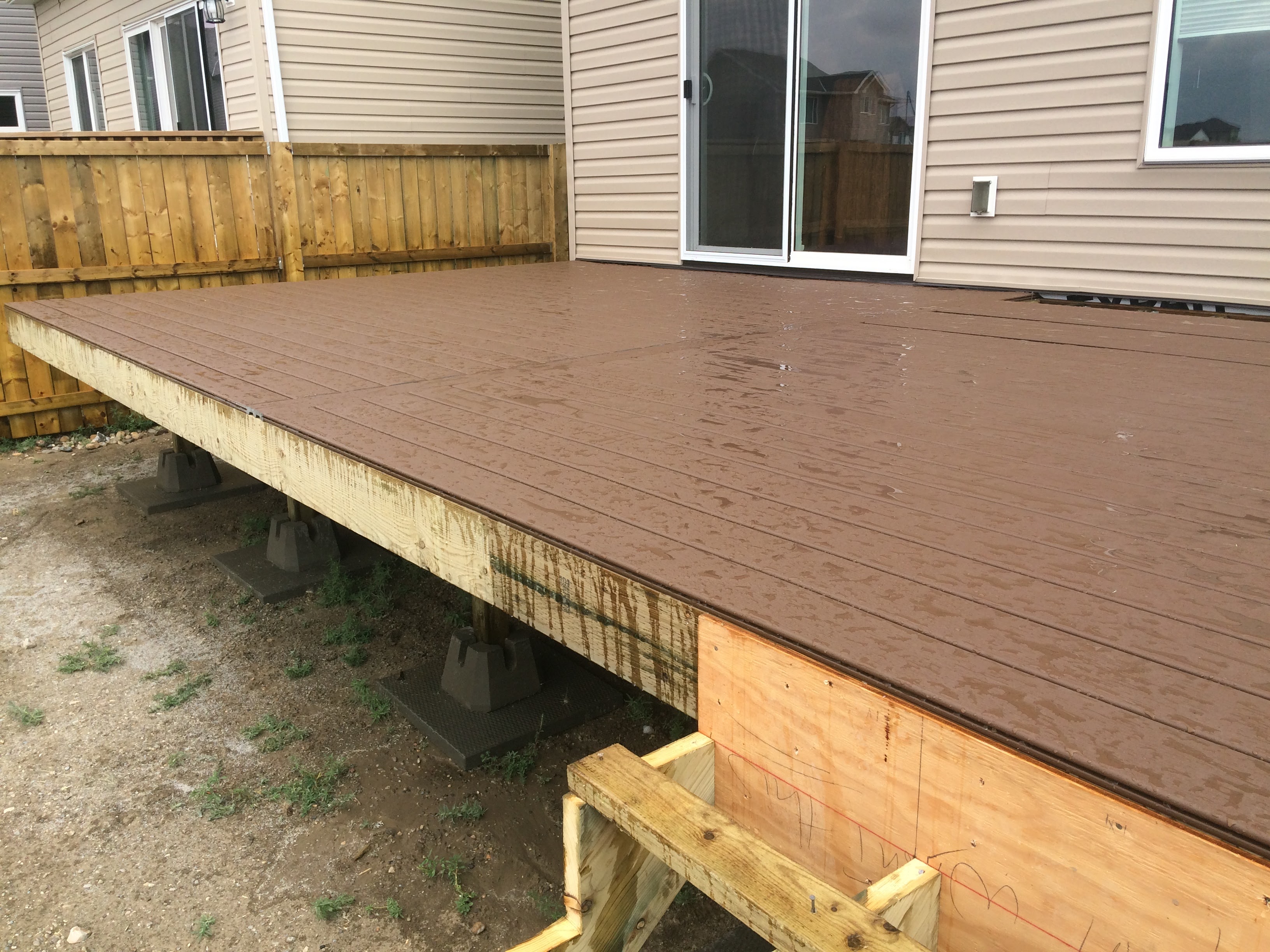 Deck Boards and Clean Edges