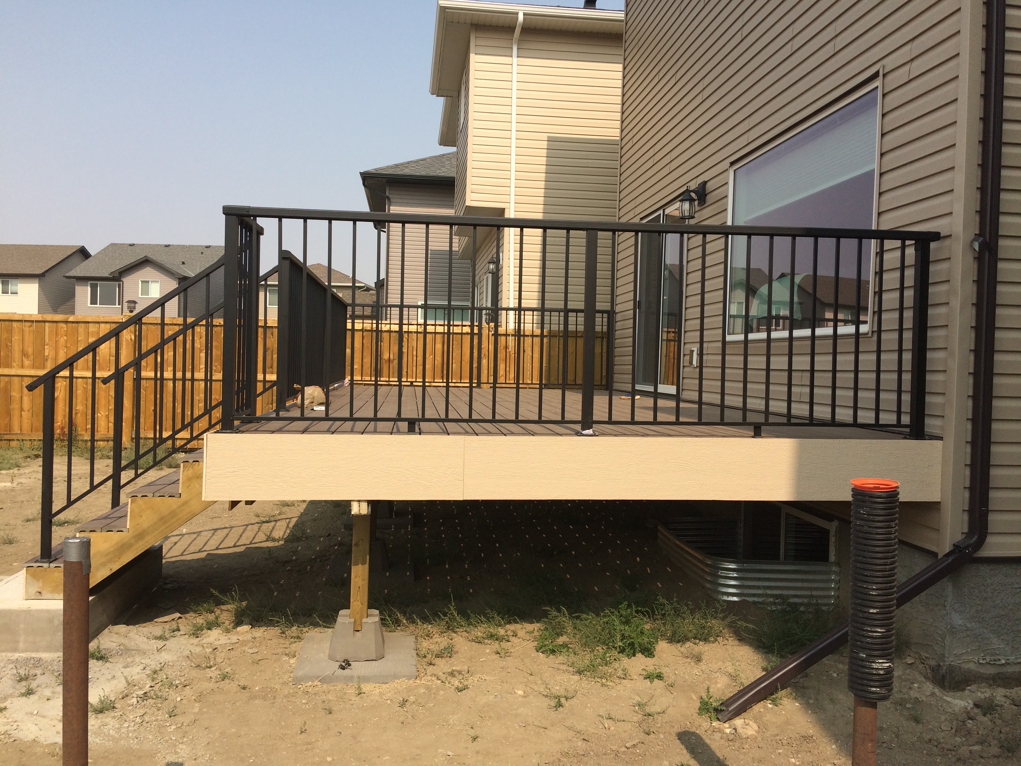 Wide Open Deck Surface