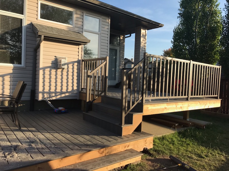 Wraparound Deck Off the Back Entry