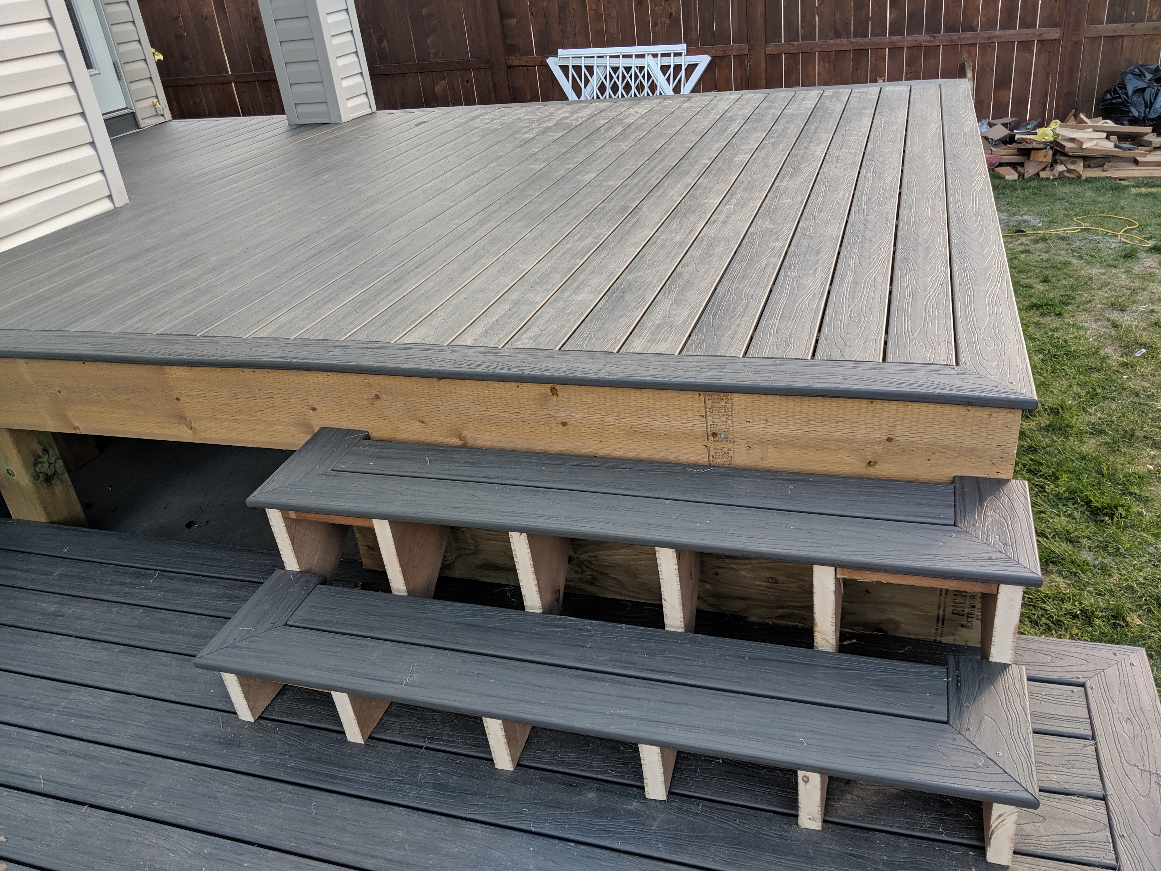 Stair Run with Aluminum Spindles