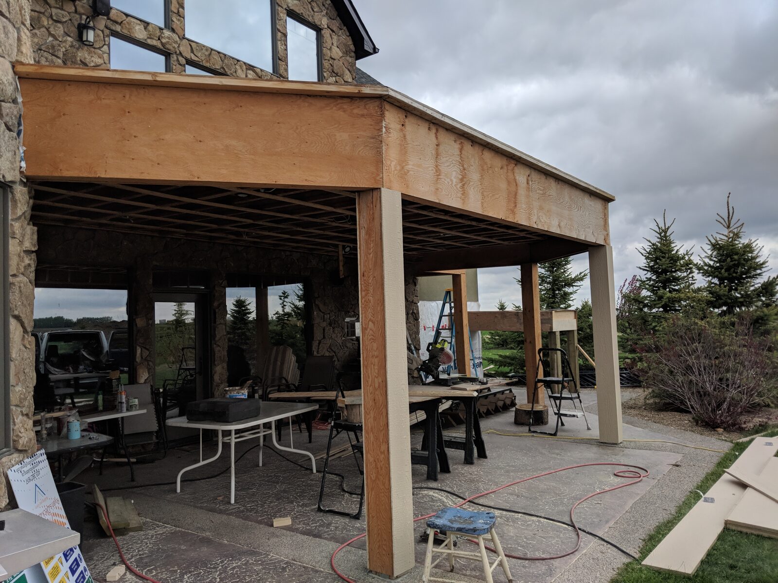 Square Column Cladding