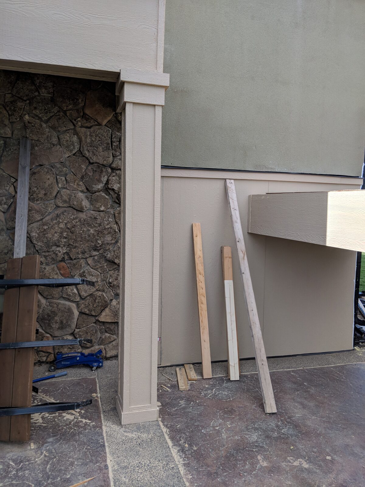 Side Elevation — Upper Deck Wrap