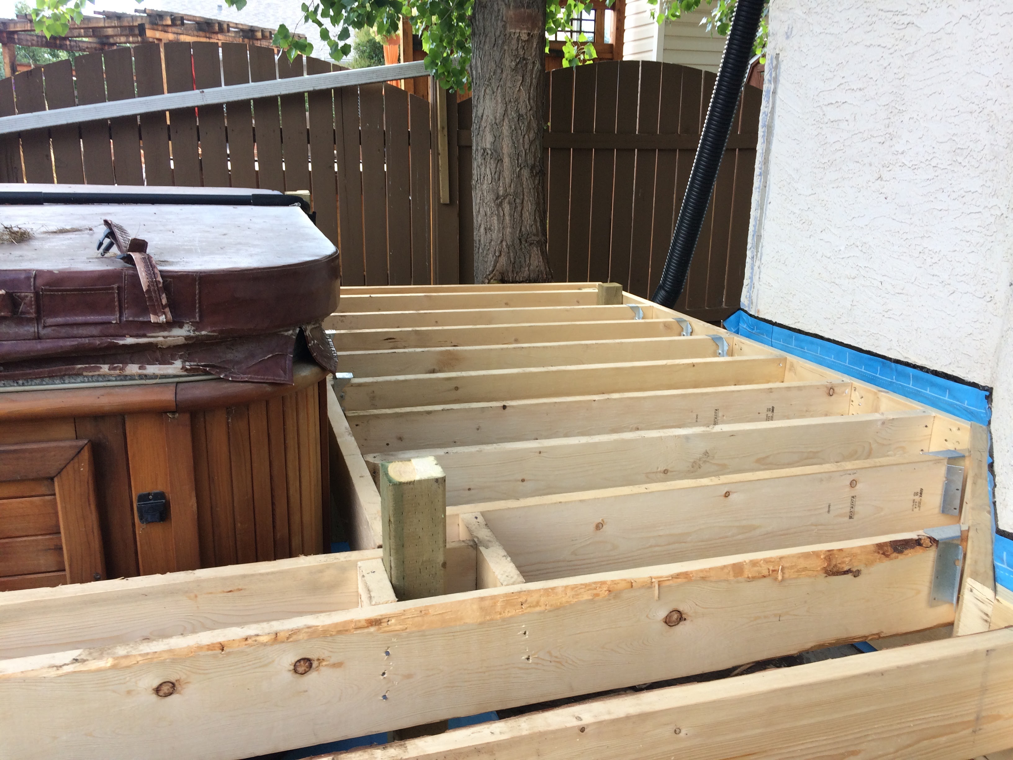 Decking Going Down — Multi-Level