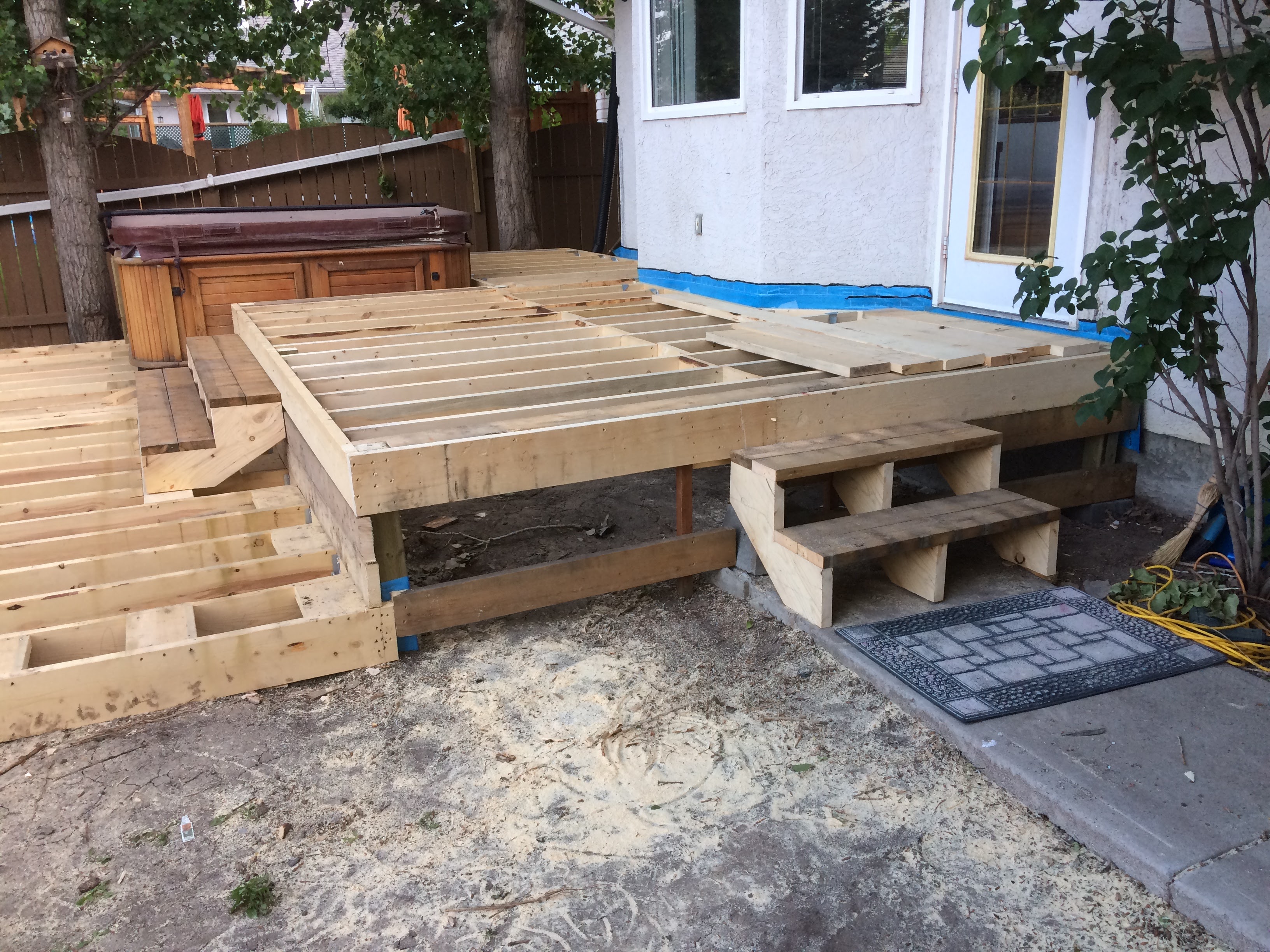 Bay Window Deck Detail