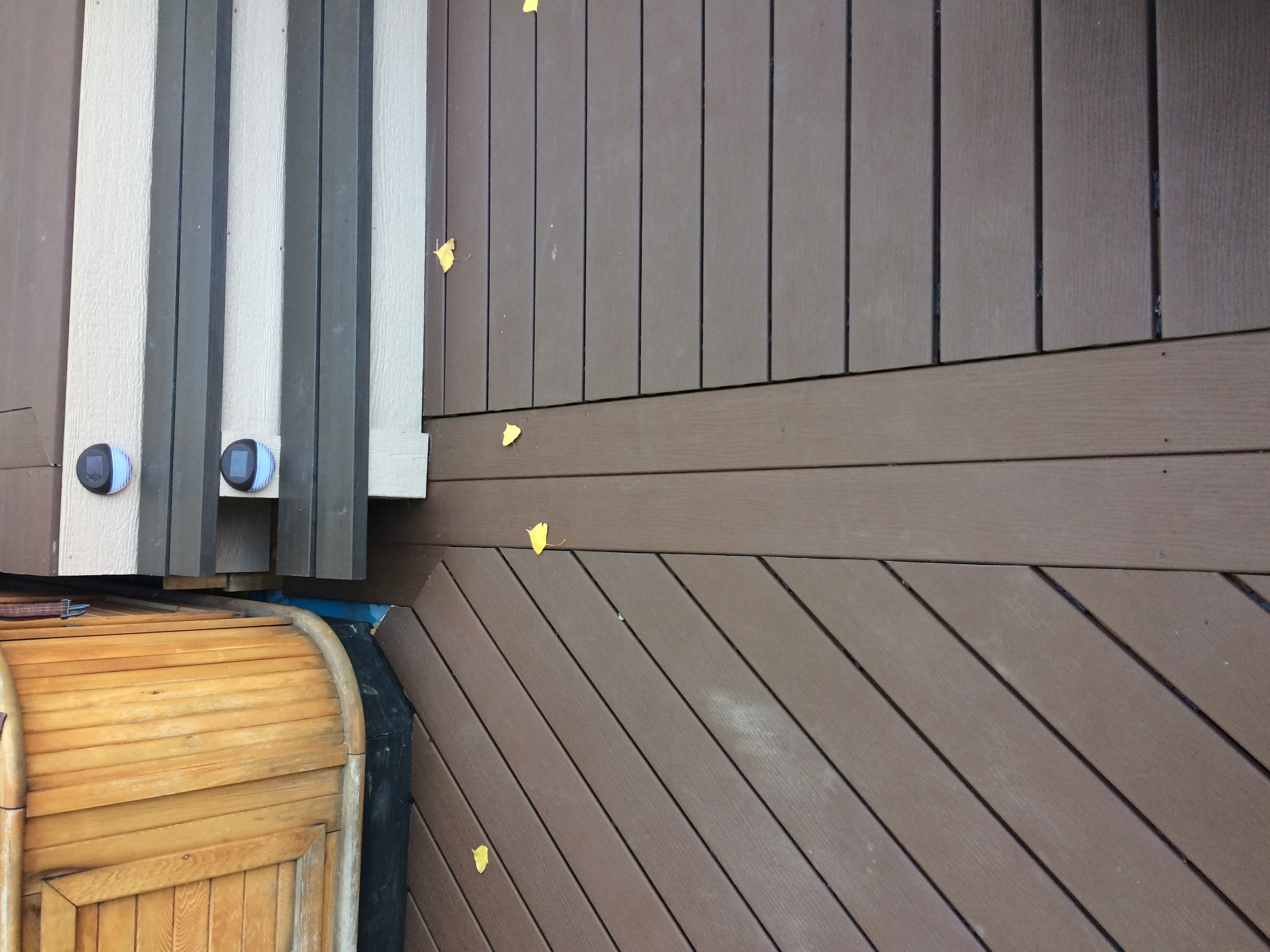 Finished Two-Tier Hot Tub Deck