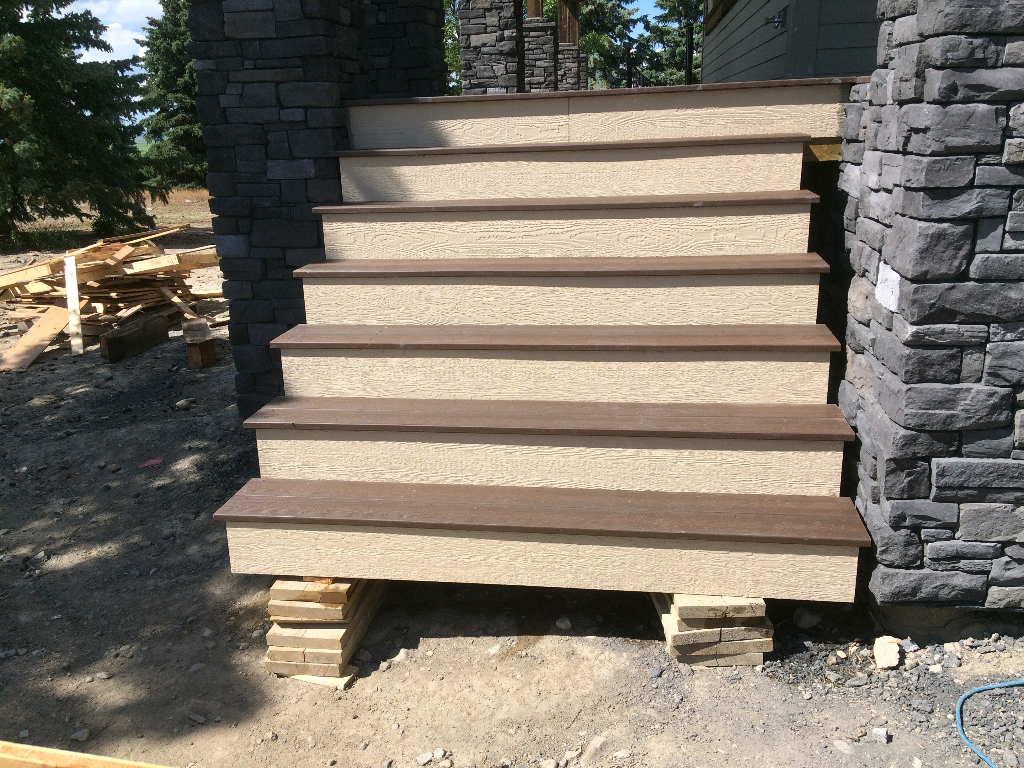 Mixed Deck and Stair Build