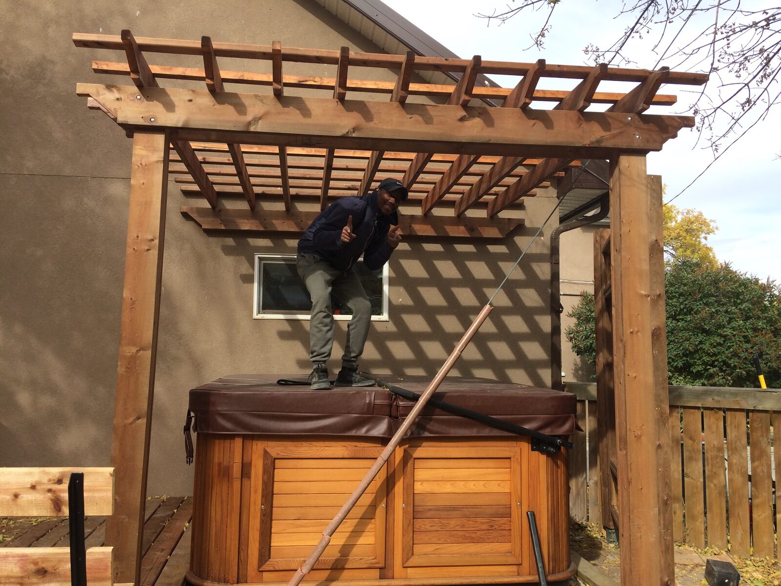 Wraparound Deck Detail