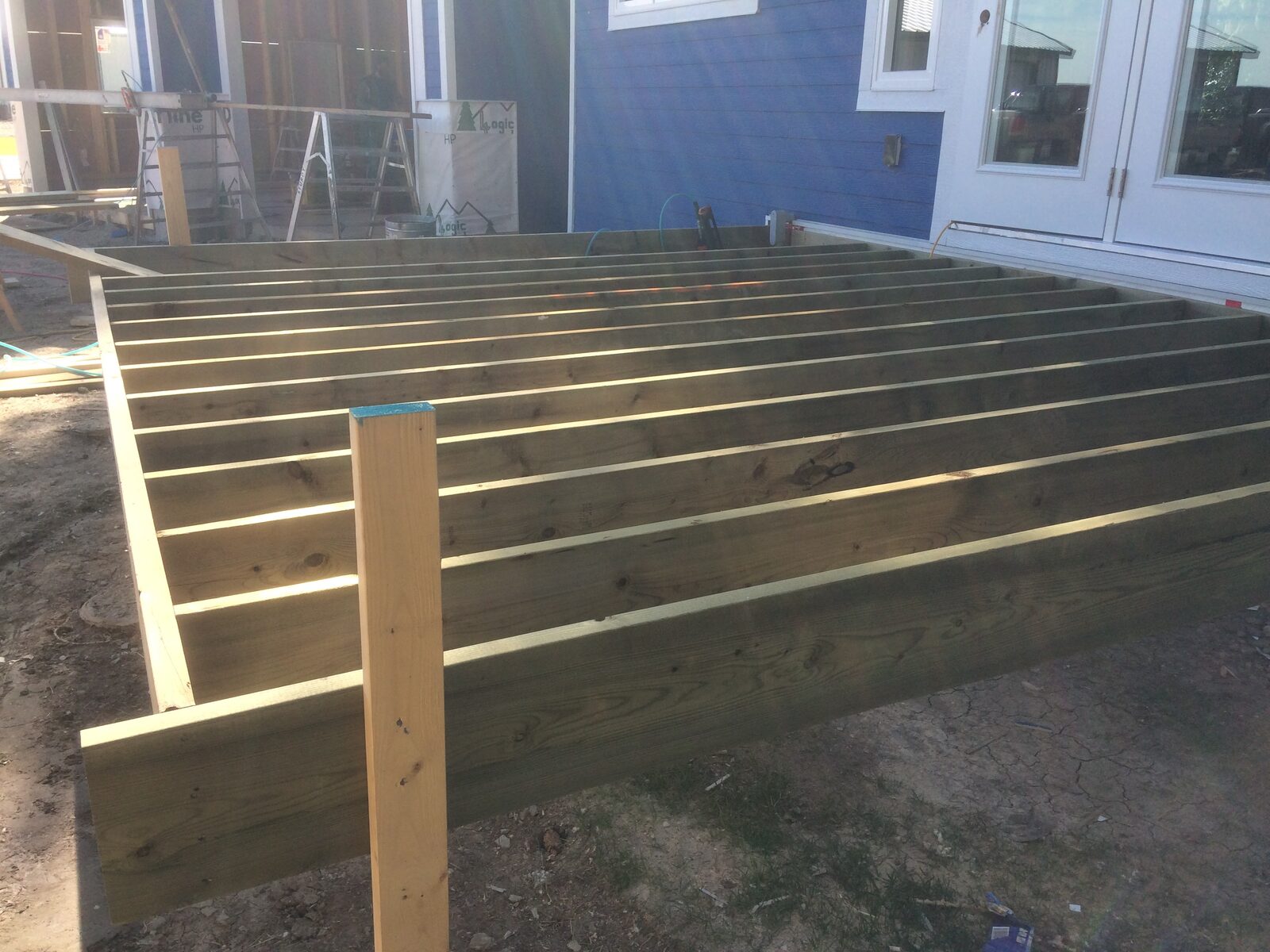 Side Elevation — Siding, Windows & Trim Complete