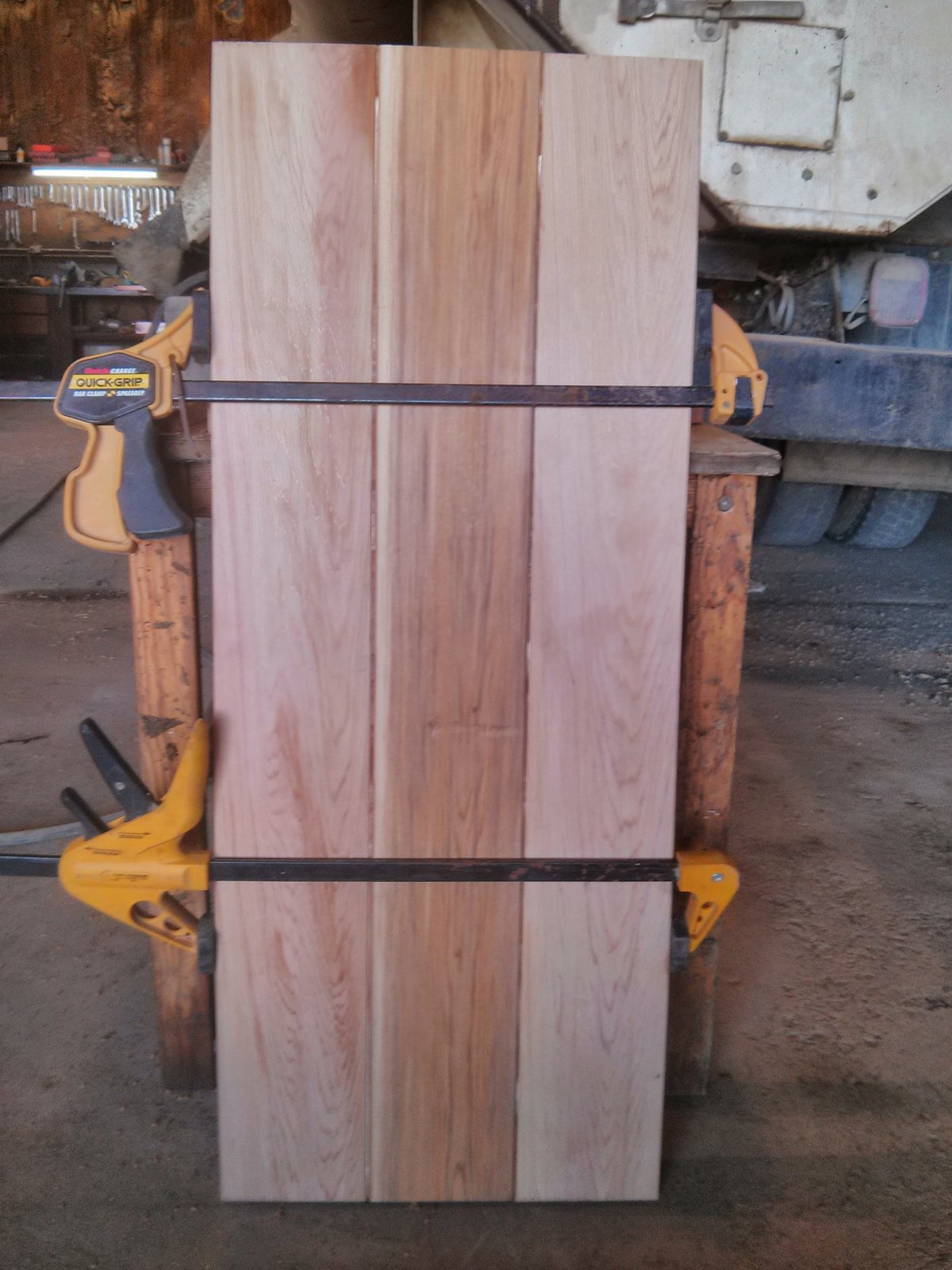 Panel Drying in Clamps