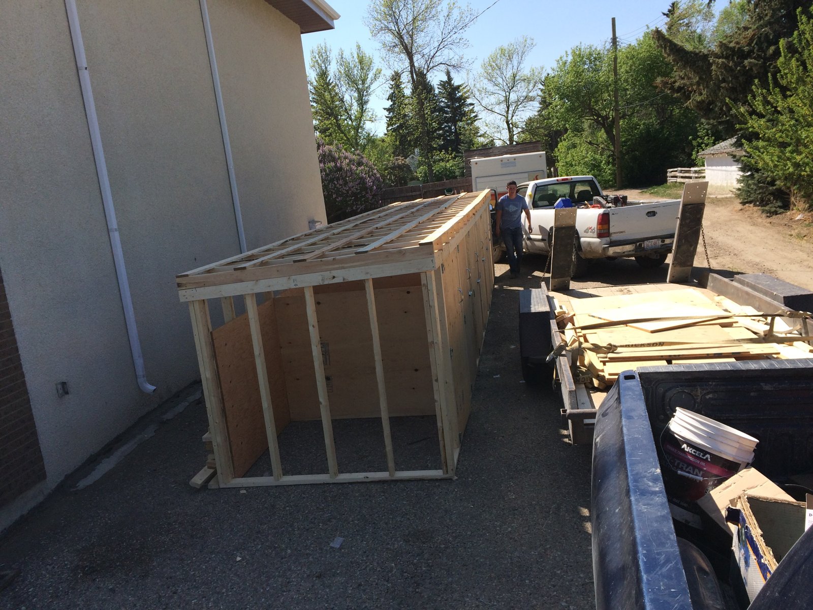 First Unit on Delivery Truck